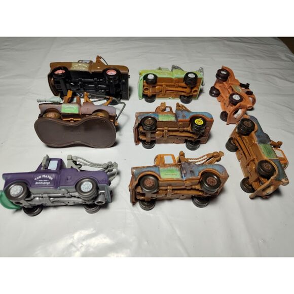 Lot of 8 Disney Pixar Cars Tow Trucks - Picture 10 of 10